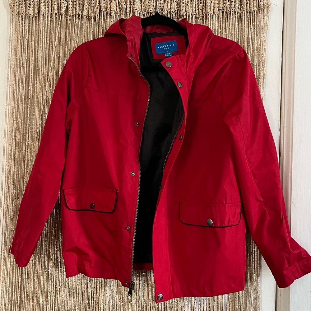 Perry Ellis Boy’s Hooded Jacket 12-14